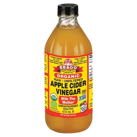 Bragg Organic Apple Cider Vinegar With The Mother 473ml