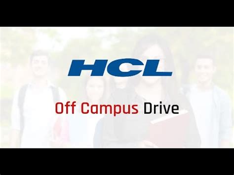 Hcl Mass Hiring For Batch Hcl Recruitment