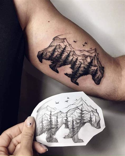 Teddy Bear Carpathian Mountains Romania Europe Cool Arm Tattoos