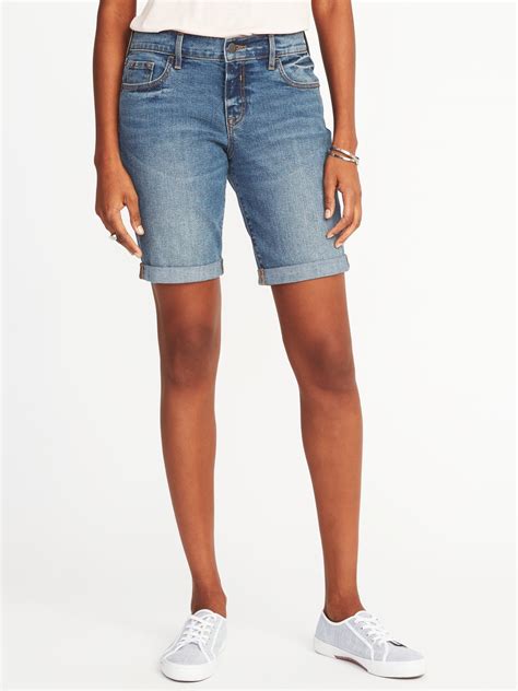 Slim Bermudas For Women 9 Old Navy