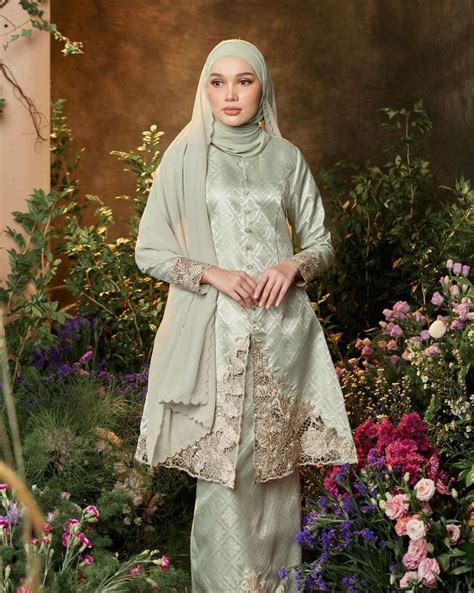 Hijabistahub Amani Kebaya Women S Fashion Muslimah Fashion Baju