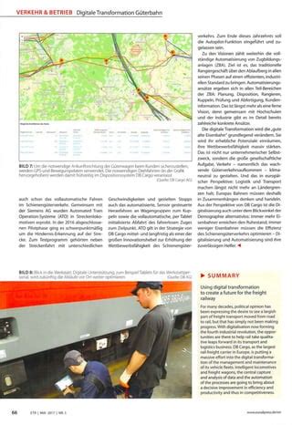 Digital Transformation At Db Cargo Pdf