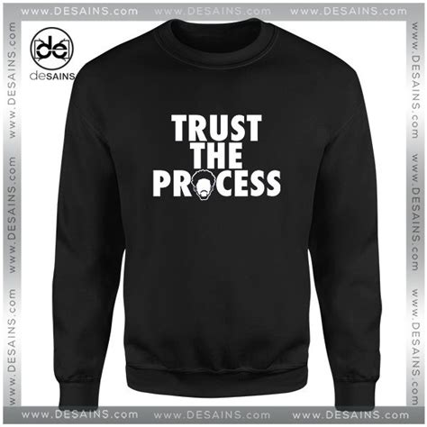 NBA Sweatshirt Trust The Process Philadelphia 76ers