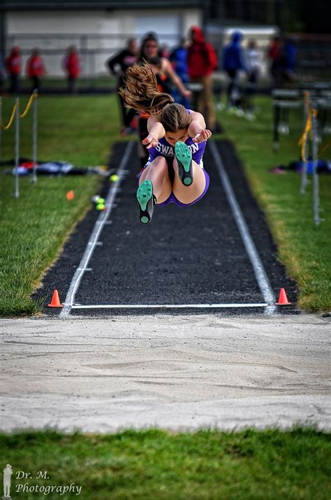 Long Jumper Competitor In The Long Jump Event Sails Throug Flickr