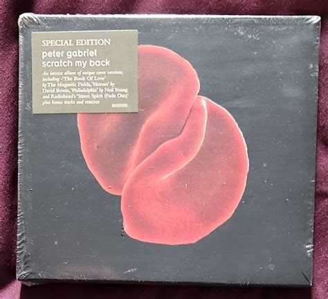 Peter Gabriel Scratch My Back Cd Special Edition Uk Sealed