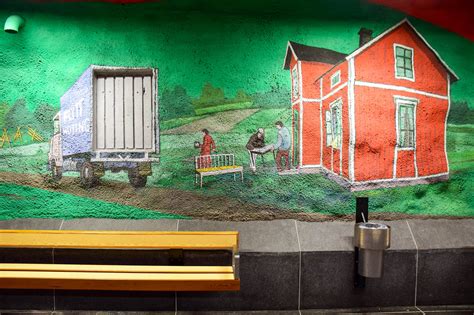 Tips For Touring Stockholm's Subway Art - Travel Bliss Now