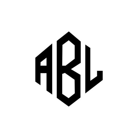 ABL letter logo design with polygon shape. ABL polygon and cube shape logo design. ABL hexagon ...