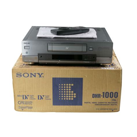 Sony Dhr Np Dv Mini Dv Cassette Recorder Boxed Vcrshop