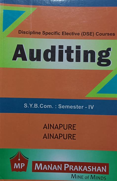 Manan Auditing SYBCom Sem IV Bookwalas