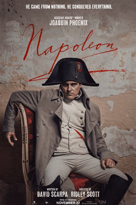 Napoleon(2023)| 15 | 2h 38mins | at The Malt Cinema, Lymington ...