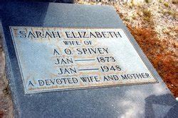 Sarah Elizabeth Burkett Spivey Memorial Find A Grave