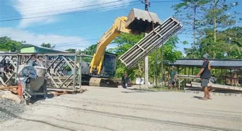 Update Jembatan Rampoang Di Palopo Gubernur Andi Sudirman Tahap