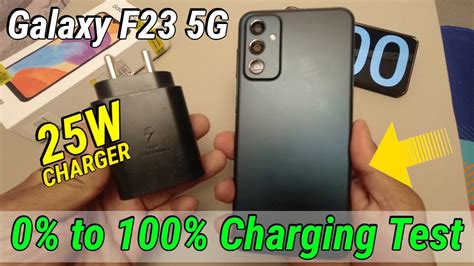 Samsung Galaxy F G Fast Charging Test With Original W Fast Charger