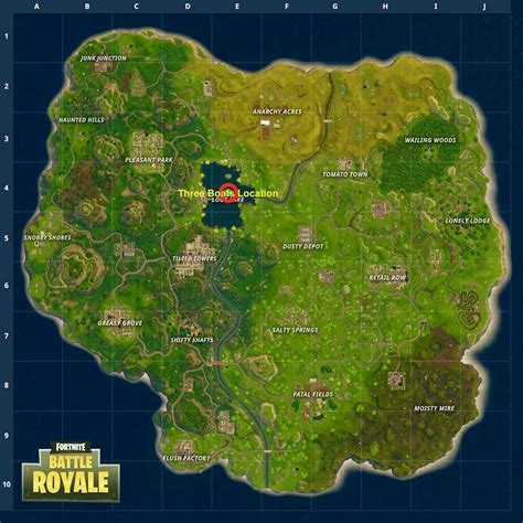 Fortnite Search Between Three Boats Location Guide Push Square