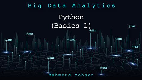 Python Basics Big Data Analytics Youtube