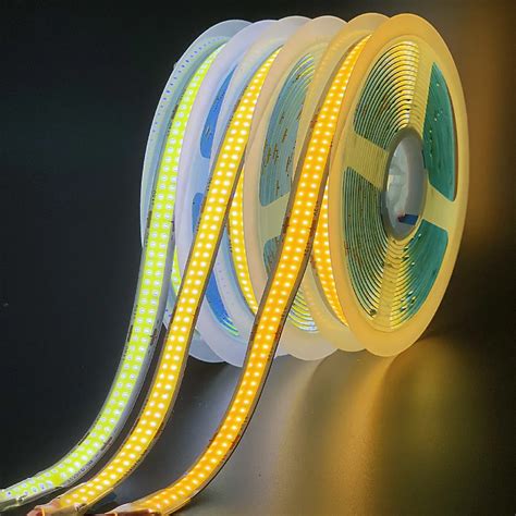 Super Bright COB LED Strip Double Row 624 LEDs M Flexible Dimmable