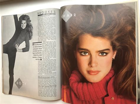 1981 Harpers Bazaar Magazine I Brooke Shields Cover I Harpers Bazaar