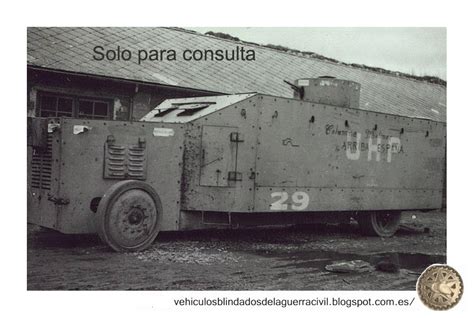 Vehiculos y blindados de la guerra civil española Spanish civil War