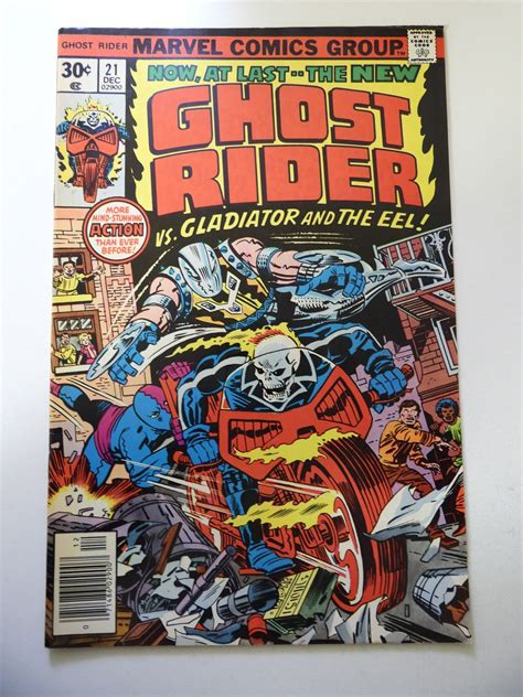 Ghost Rider 21 1976 FN VF Condition Comic Books Bronze Age