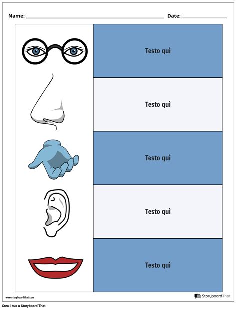 5S Verticale A Colori 1 Storyboard Por It Examples