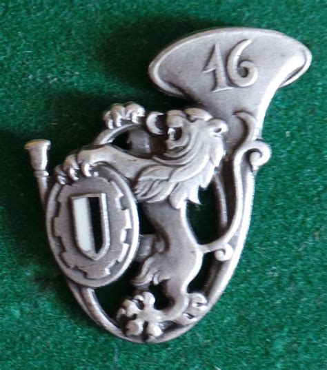 Arm E Fran Aise Insignes R Gimentaire D Infanterie French Army