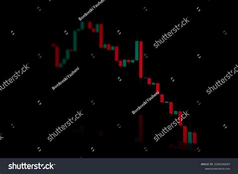 Stock Market Exchange Candlestick Chart Graph Stock Photo 2200249267 ...