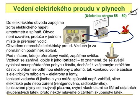 PPT Vedení elektrického proudu v plynech PowerPoint Presentation