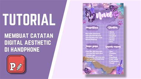 CARA MEMBUAT CATATAN DIGITAL AESTHETIC DI HANDPHONE Digital Notes