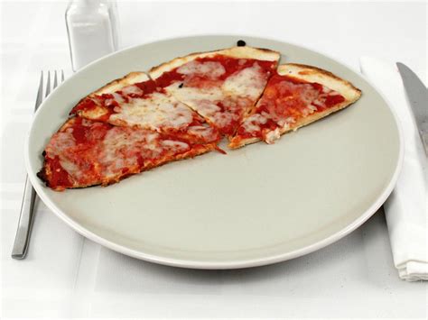 Calories in 0.5 pizza(s) of Pizza Rev Thin Crust Cheese