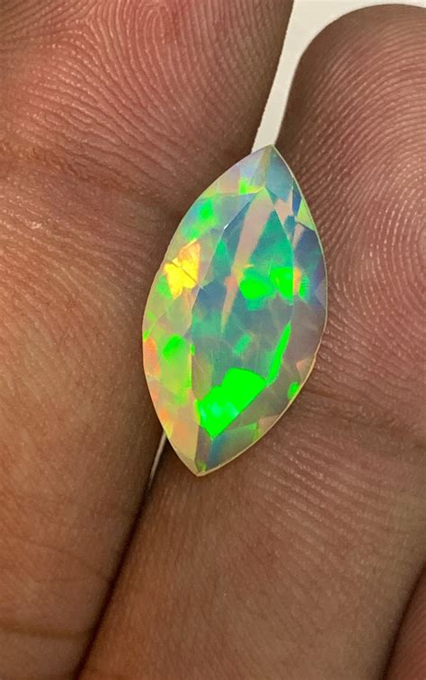 New Arrival Welo Ethiopian Opals Natural Top Grade Faceted Cut Stone