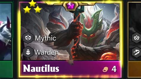 Mythic Nautilus 3 Star ⭐⭐⭐ Is A Stun Machine Tft Set 11 Youtube