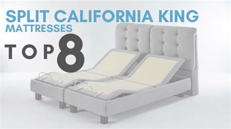 (Top 8) Best "Split California King" Mattresses & Accessories