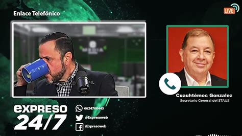 Expreso Entrevista Con Cuauht Moc Gonzalez Secretario General