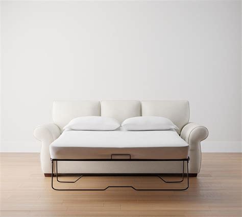 Pearce Roll Arm Upholstered Sleeper Sofa With Memory Foam Mattress