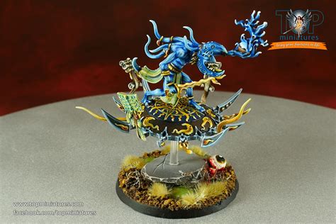 Chaos Daemons Tzeentch Herald On Disc