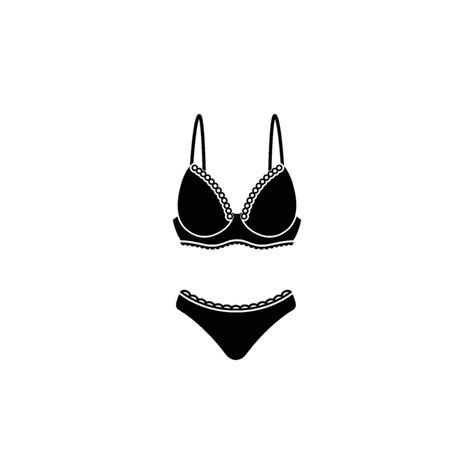 Lingerie Icon Design Vector Art At Vecteezy