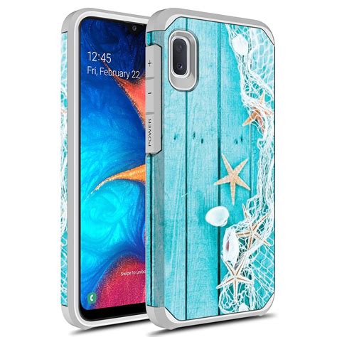 Samsung Galaxy A10e Case Rosebono Slim Hybrid Shockproof Hard Cover