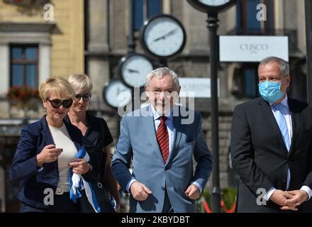 The Mayor Of Krakow Jacek Majchrowski Solemnly Inaugurated The