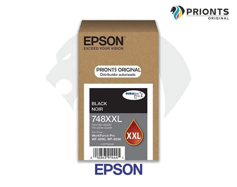 Tinta Epson Xxl Para Wf Wf Negro