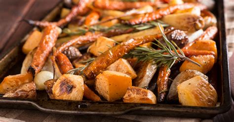 Maple Glazed Roasted Root Vegetables Lovely Food Blog