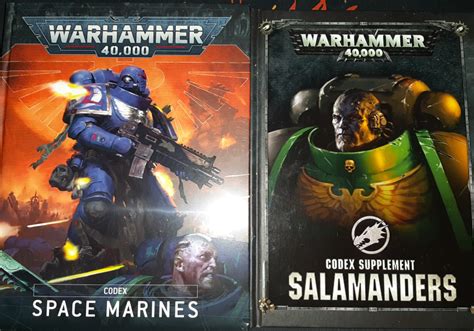 Warhammer 40k Salamanders Codex Great Selection