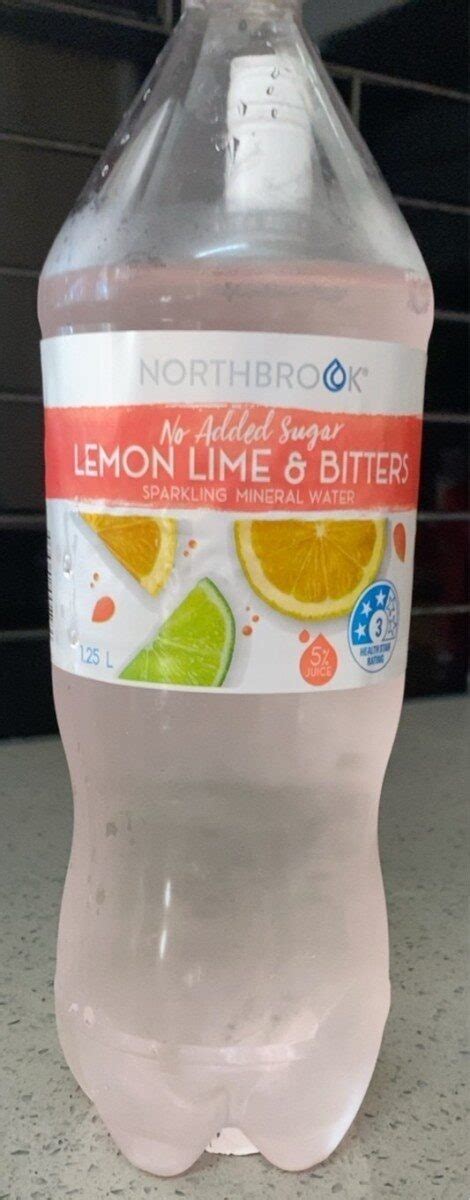 Aldi Northbrook Lemon Lime Bitters Sparkling Mineral Water Is Halal