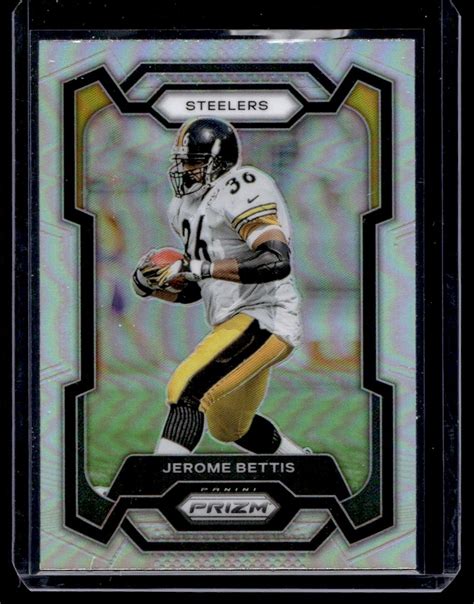 Panini Prizm Silver Jerome Bettis On Kronozio