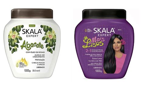 Skala Hair Treatment Cream Avocado And Mais Lisos 2 In 1 Hair Cream