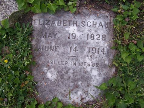 Mary Ann Elizabeth Elizabeth Shamel Schaub Find A Grave