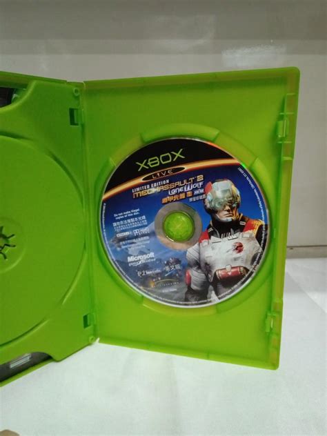 Xbox Mechassault 2 Lone Wolf Limited Edition Video Gaming Video