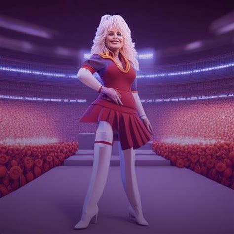 Dolly Parton Cheerleader - Trending #35