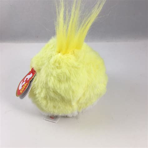 Ty Puffies Beanie Balls Eggy The 2023 Easter Chick 4 Inch Plush