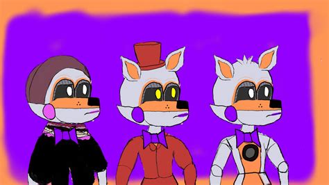 Freakshow Lolbit outfits by theringmaster1898 on DeviantArt