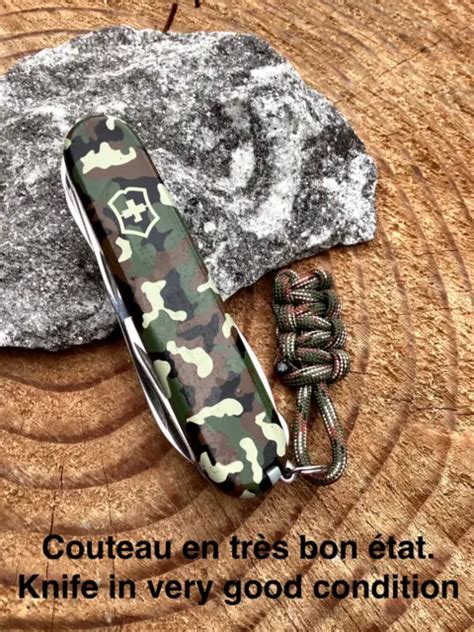 VICTORINOX SWISS ARMY Knife Huntsman Camouflage 91mm EUR 30 99